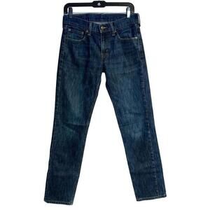 Levi's 511 Men's Mid Rise Slim Straight Stretch Blue Denim Jeans Size‎ W29 L32